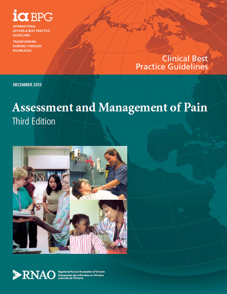 Assessment and management of pain best practice guideline