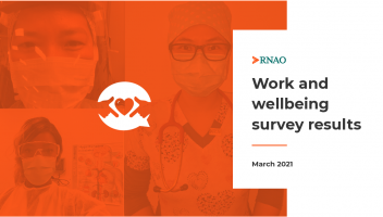 Work and wellbeing survey results