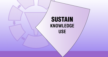 Sustain knowledge use