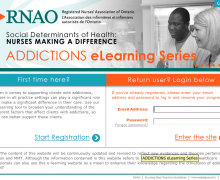 Addictions eLearning Series