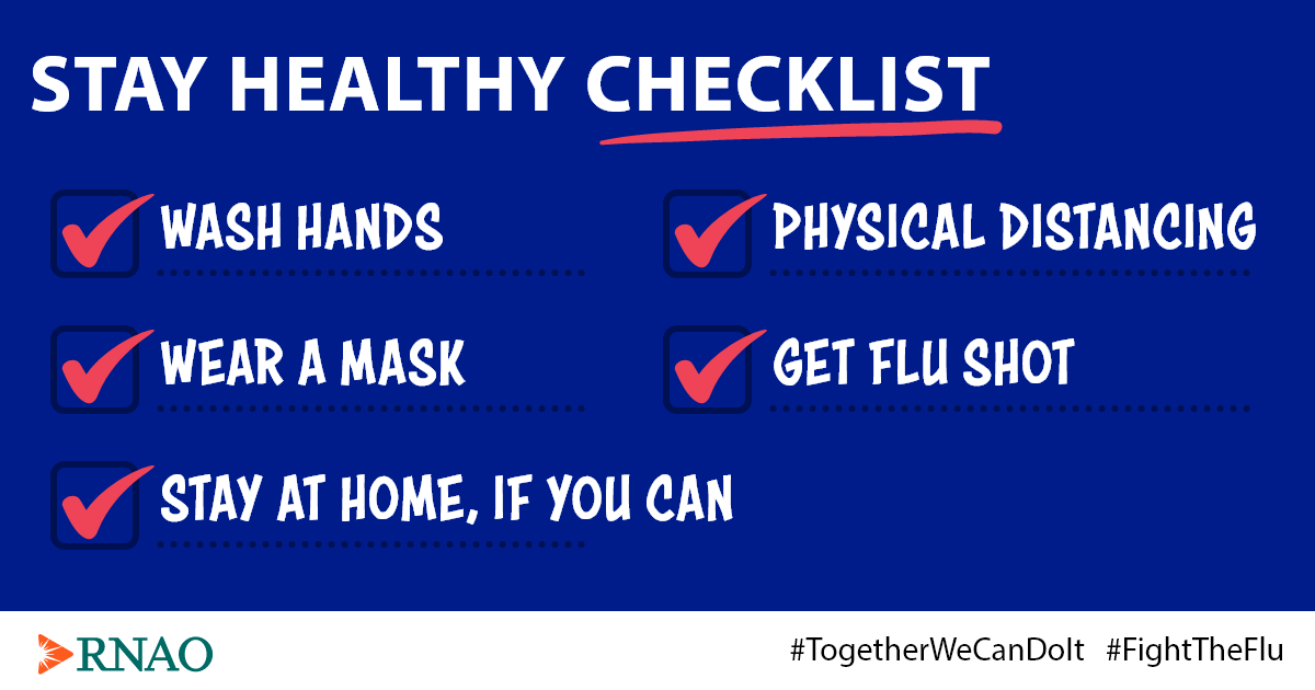 stay healthy checklist