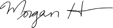 morgan signature