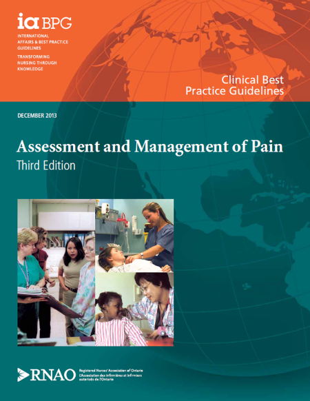 Assessment and management of pain best practice guideline