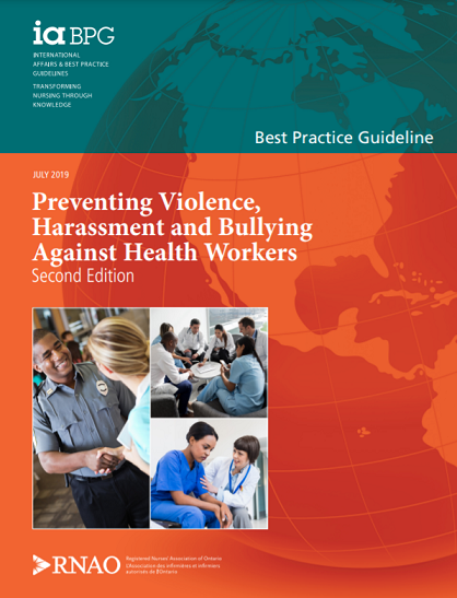 preventing violence, harassment and bullying against health workers
