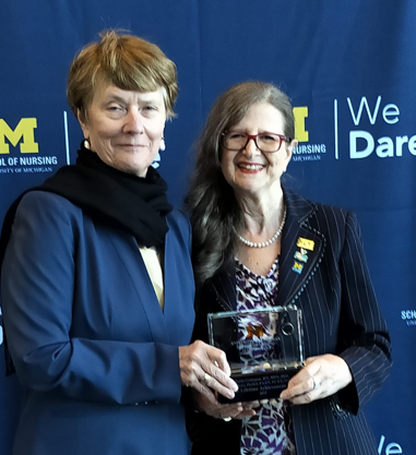 UMSN award - Doris Grinspun and dean