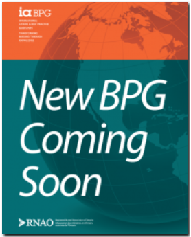 A bpg cover with text overlay say new bpg coming soon