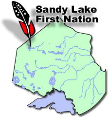 Map - Sandy Lake First Nation