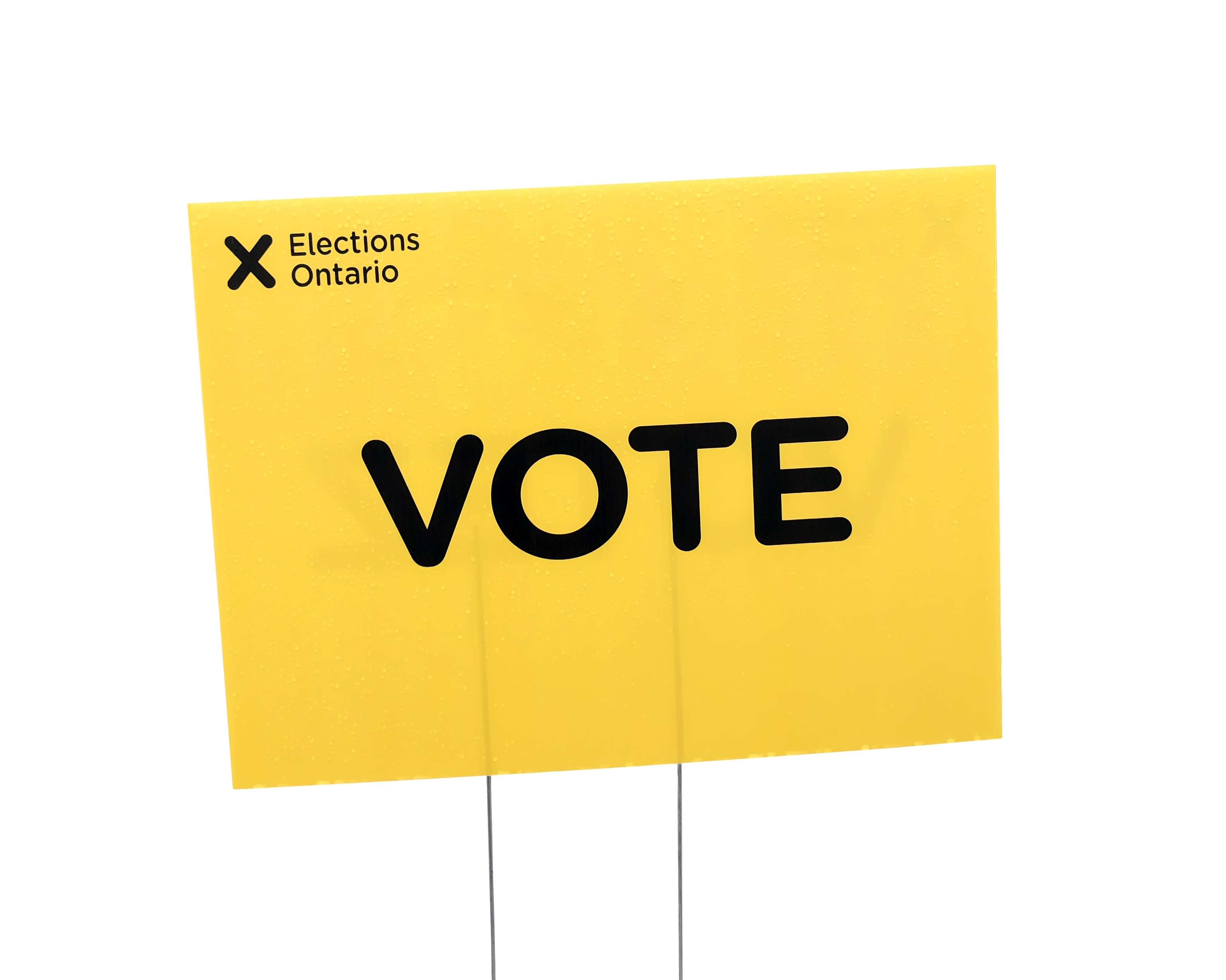 Election sign