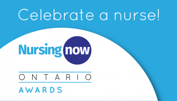 Nursing Now Ontario awards logo