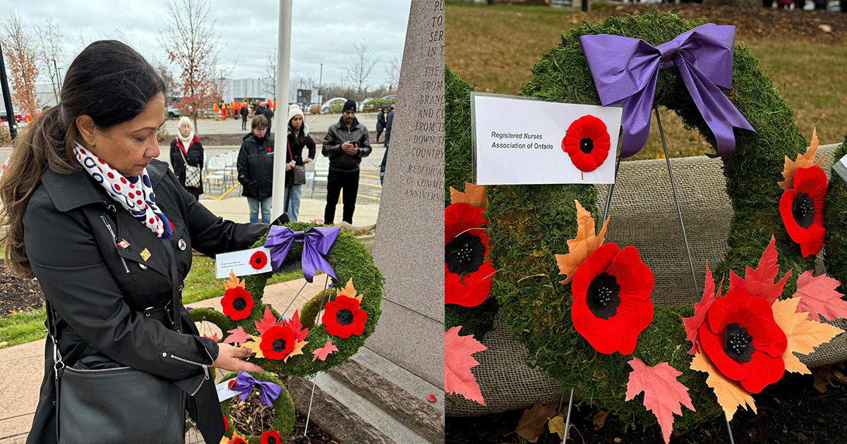 Poonam Caledon's Remembrance Day 2024