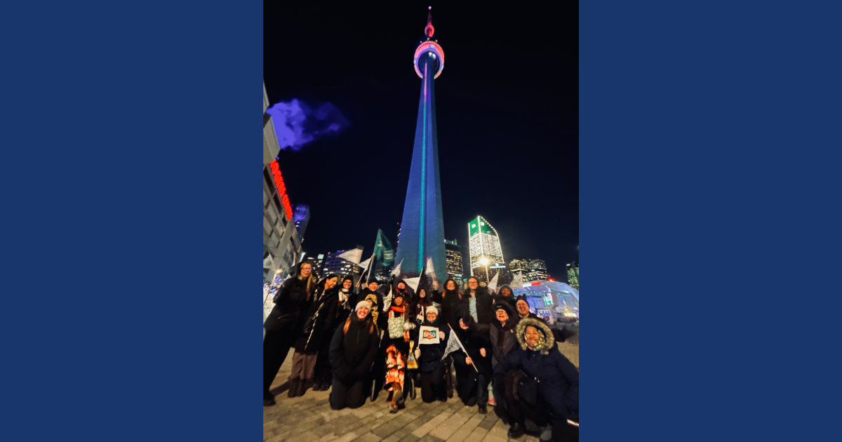 CN Tower group photo