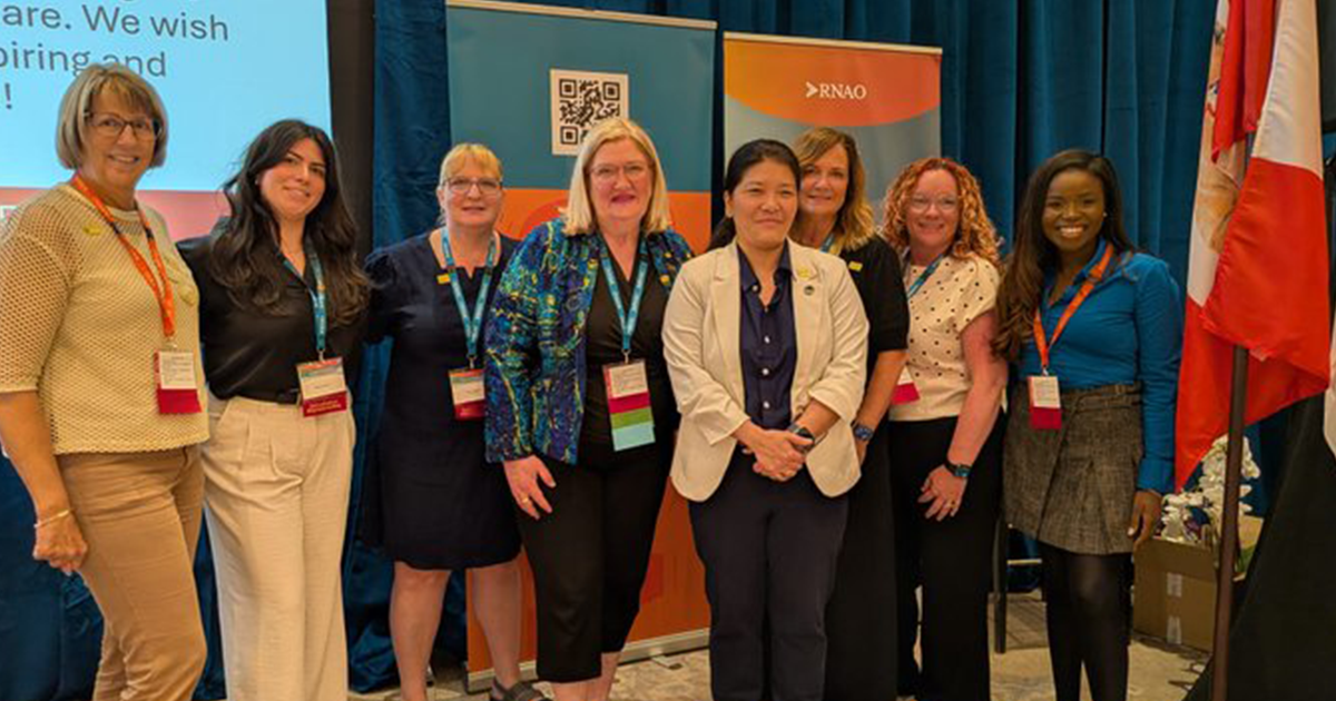Members of Windsor-Essex Chapter, AGM host for 2026, with then-President NP Lhamo Dolkar (fourth from right). 