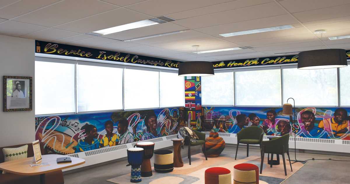 The Black health collaborative space commemorates the life and legacy of Bernice Carnegie Redmon, the first Black RN in Canada.  