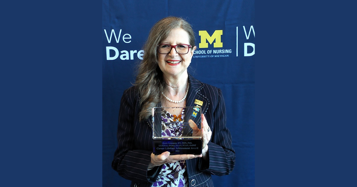 UMSN award - Doris Grinspun