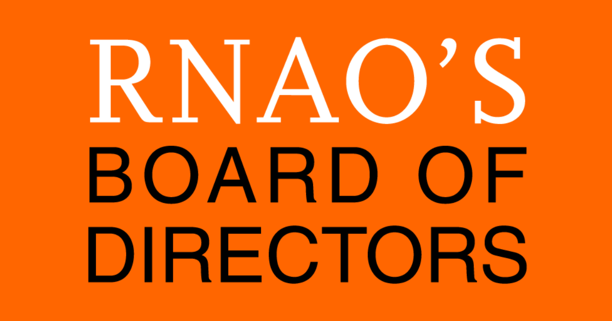 RNAO board of directors