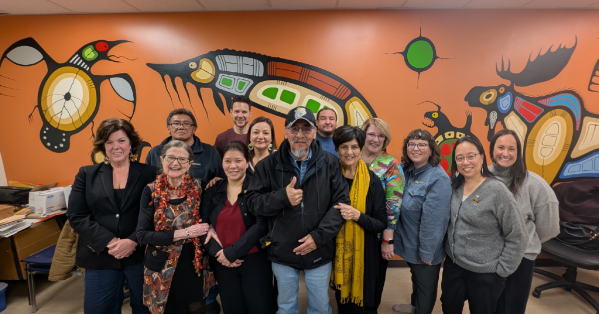 RNAO leadership and Ministry of Health visit Pikangikum First Nation
