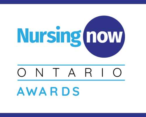 Nursing Now ontario awards logo