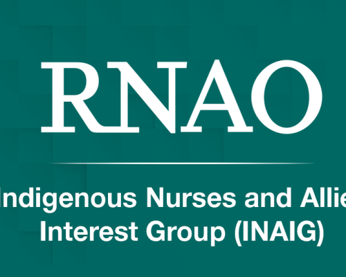 Indigenous Nurses and Allies Interest Group (INAIG)