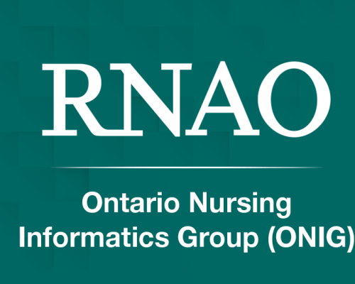 Ontario Nursing Informatics Group (ONIG)