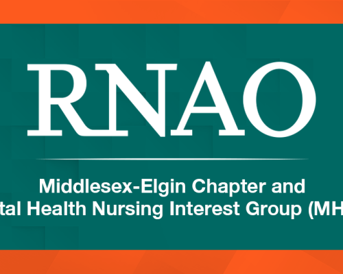 Middlesex-Elgin Chapter and Mental Health Nursing Interest Group (MHNIG) logo