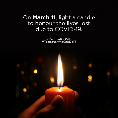 Candlelight vigil instagram