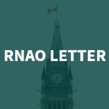 RNAO letter to the Prime Minister 