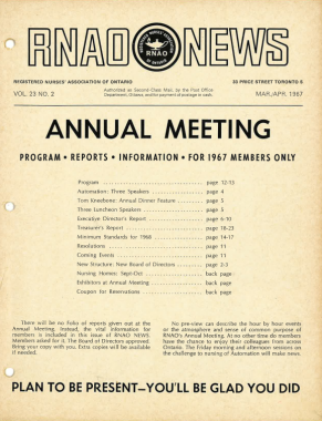 1967 Mar April RNJ archive cover