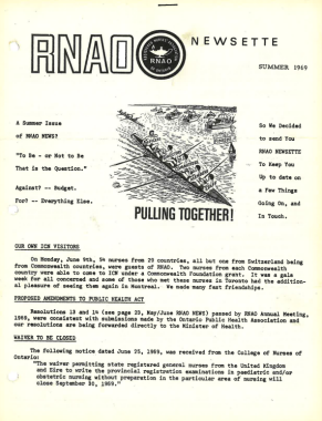 1969 Summer RNJ archive cover