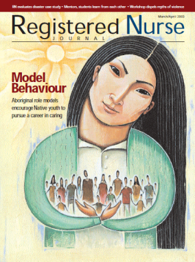 2003 Mar April RNJ archive cover