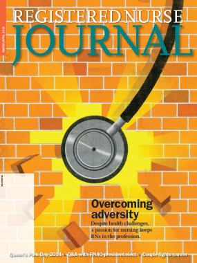 2014 Mar April RNJ archive cover
