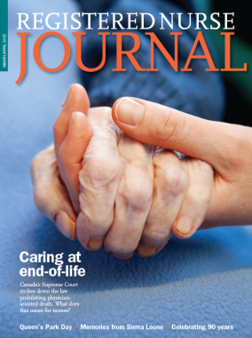 2015 Mar April RNJ archive cover