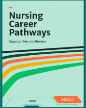 Nursing career pathways document cover