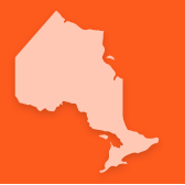 Outline of province of Ontario