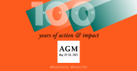 AGM 2025 event image with hashtags