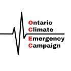 Ontario climate emergency campaign logo