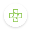 Optimized digital health icon