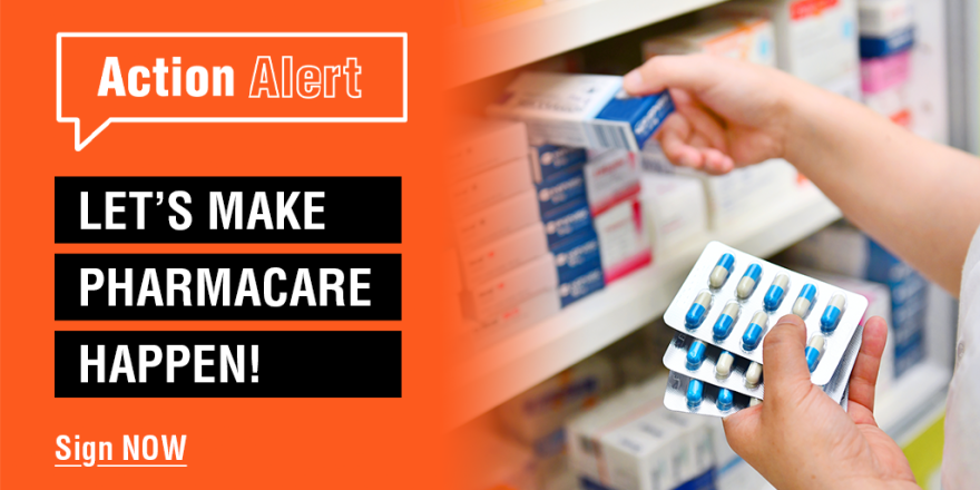 RNAO Action Alert: Let’s make pharmacare happen!