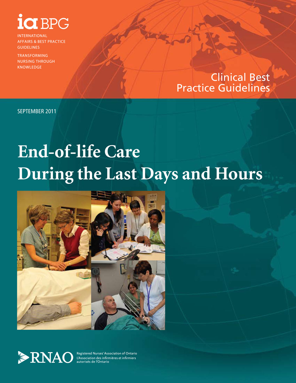 End Of Life Care During The Last Days And Hours Registered Nurses   End Of Life Care During The Last Days And Hours Cover 0 