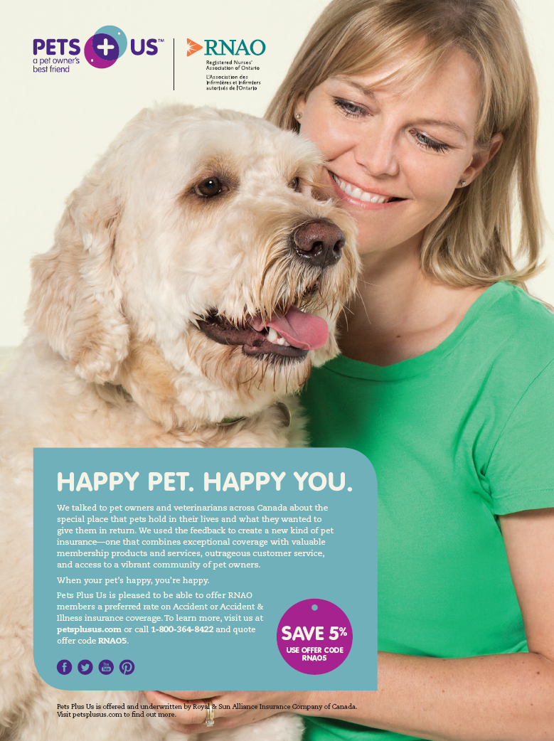 Pet Insurance | Registered Nurses' Association of Ontario