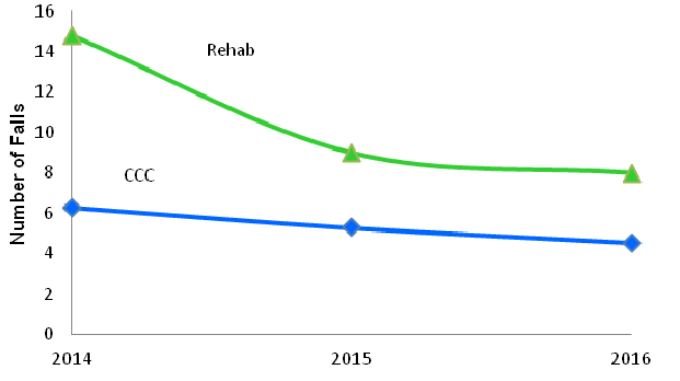 best practice falls in hospitals